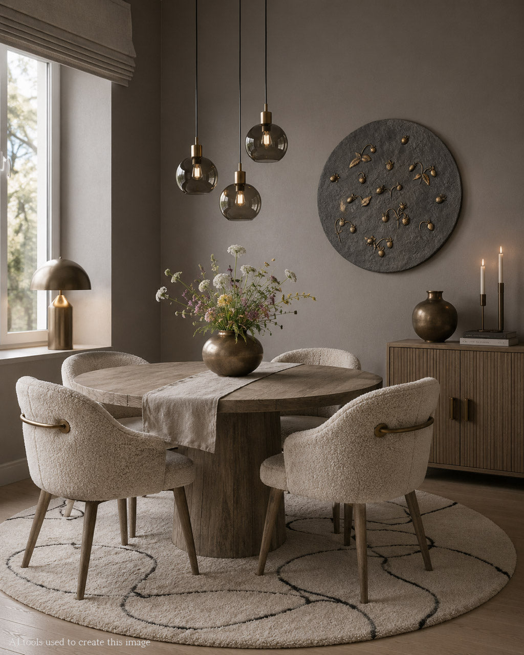 Round Strawberries Wall Art Ø60 cm (Copy)
